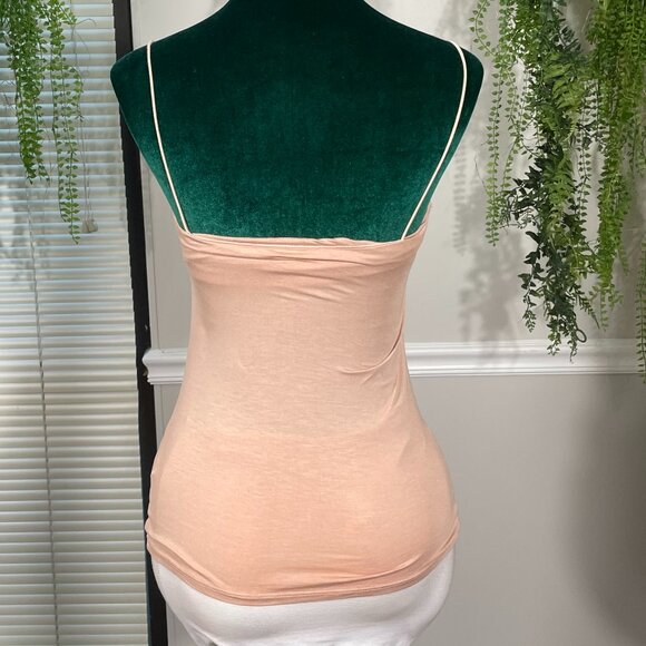 Enza Costa | Ruched Cami in Dark Nude - Picture 2 of 5